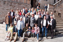 Auf dem Domplatz von Perugia